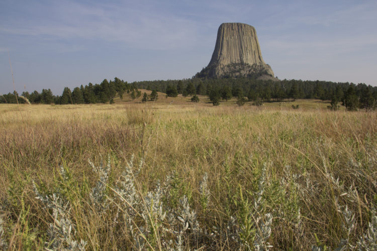 The first national monument: Devils Tower National Monument in Wyoming. Image: Avery Locklear, NPS