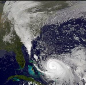 Hurricane Joaquin dumped 2 feet of rain on South Carolina in 24 hours. Photo by NOAA