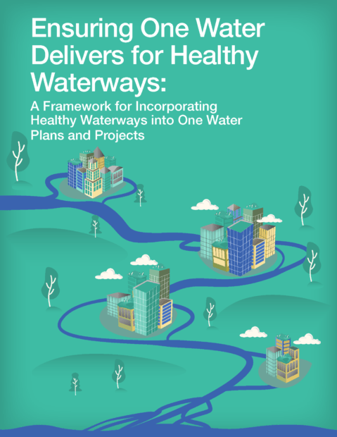 Ensuring One Water Delivers for Healthy Waterways: A Framework for Incorporating Healthy Waterways into One Water Plans and Projects