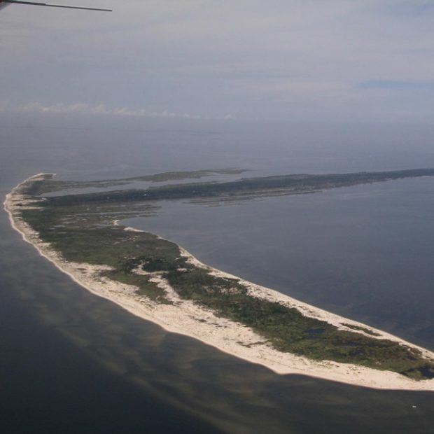 Mississippi barrier island