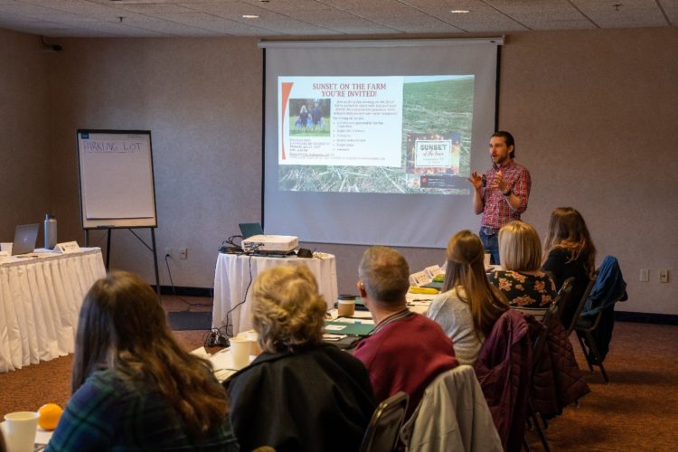 One of the more recent Cover Crop trainings being held.