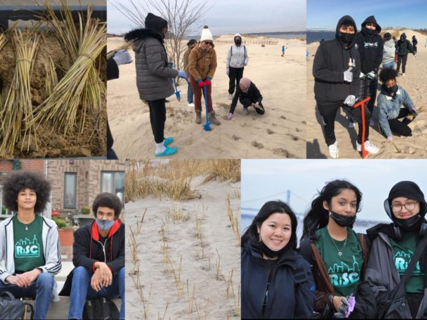 youth beach clean up