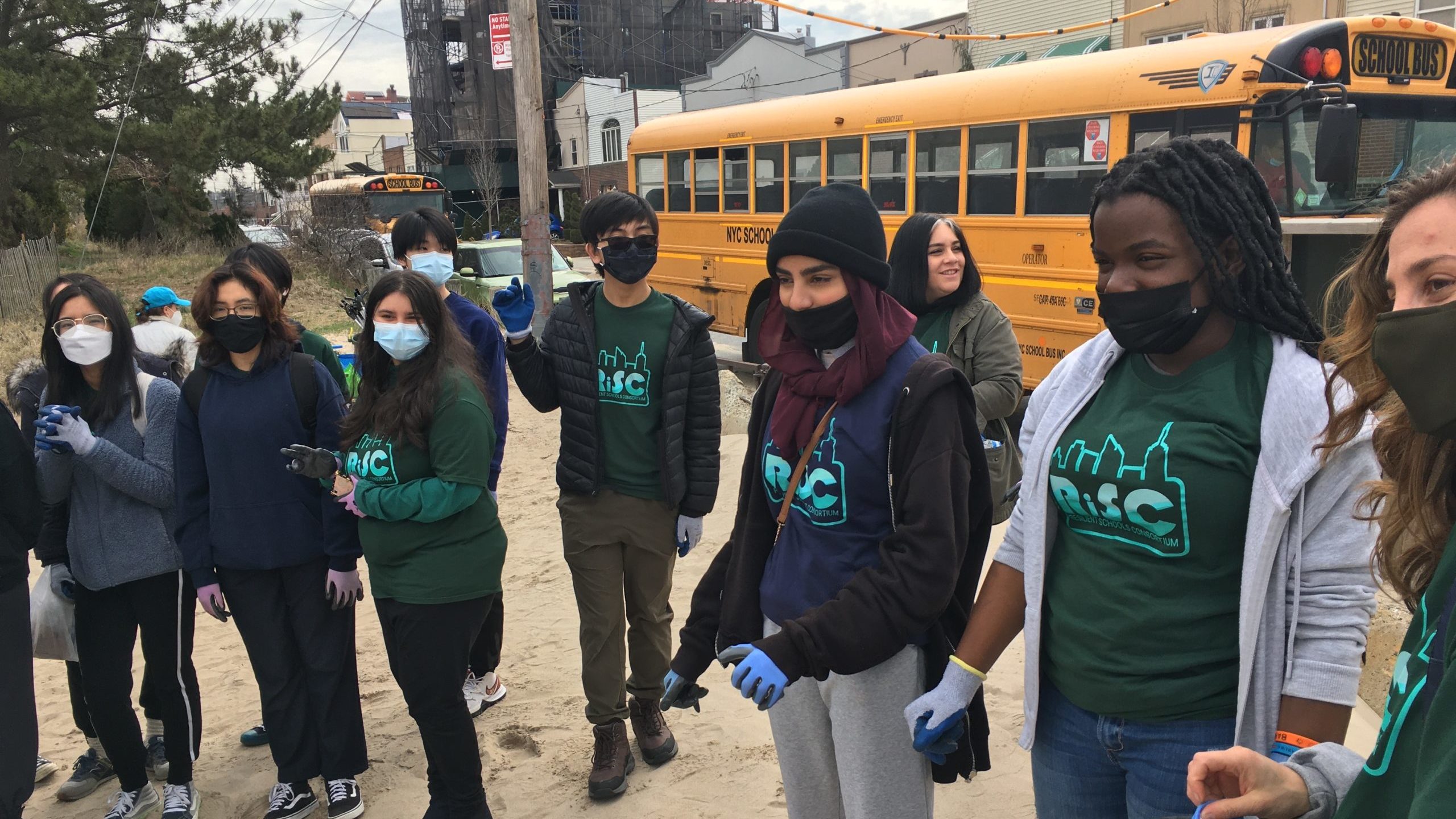 RiSC Students Help Create Living Shorelines in Coney Island Creek Park * The National Wildlife Federation Blog