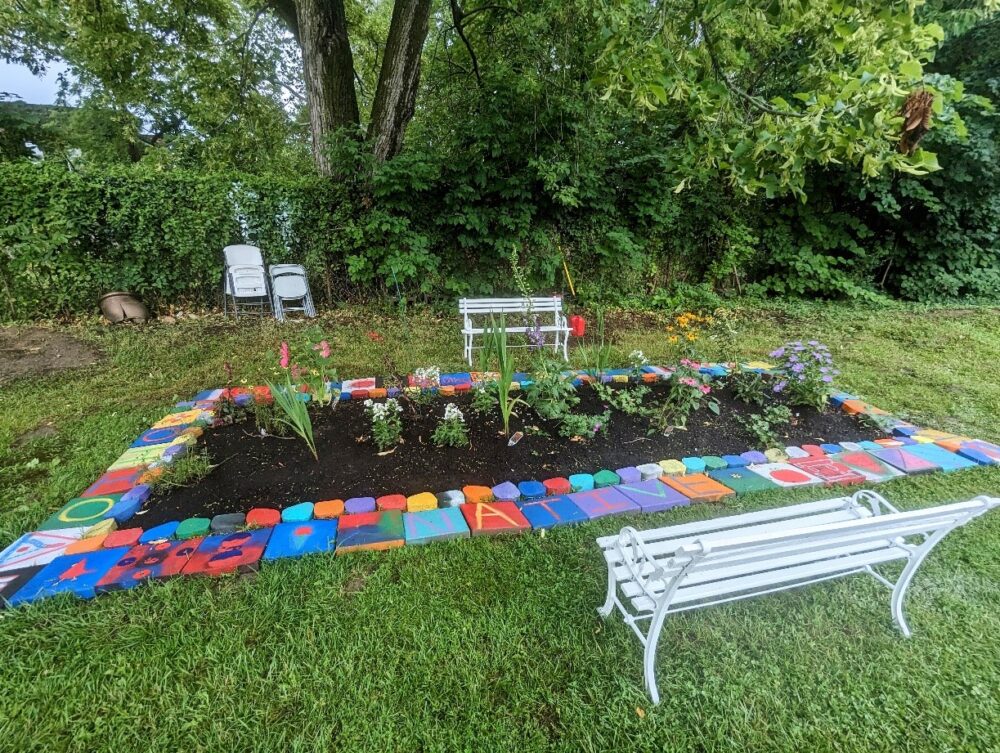 Ohio Native Plant Garden at First Cleveland Mosque.